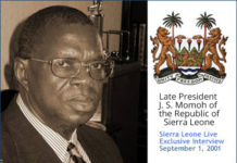 President J. S. Momoh’s Interview – 4 President Joseph Saidu Momoh