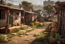 Assessing the SLPP’s Economic Transformation Promises as the Elections Near Assessing the SLPP's Economic Transformation - Poor neighbourhood