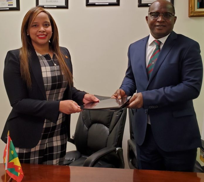 Ms. Keisha Aniya McGuire and His Excellency Alie Kabba