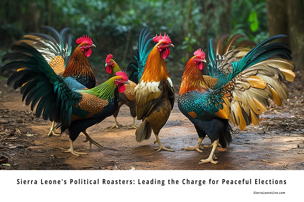 Sierra Leone's Political Roasters- Leading the Charge for Peaceful Elections